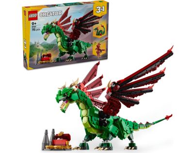 LEGO® Creator 3 v 1 31161 Středověký drak - Poškozený obal