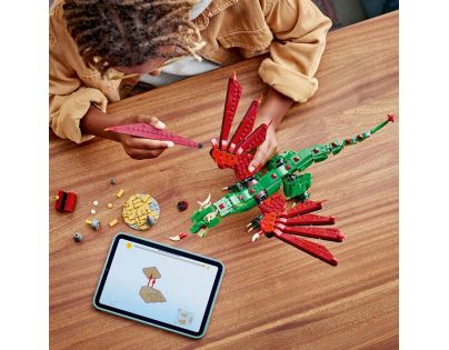 LEGO® Creator 3 v 1 31161 Středověký drak - Poškozený obal