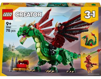 LEGO® Creator 3 v 1 31161 Středověký drak - Poškozený obal
