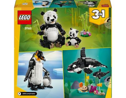 LEGO® Creator 3 v 1 31165 Divoká zvířata Pandí rodinka