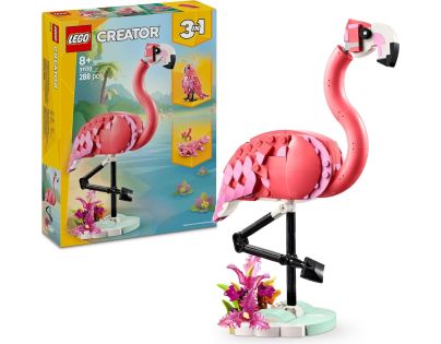 LEGO® Creator 3 v 1 31170 Divoká zvířata: Růžový plameňák