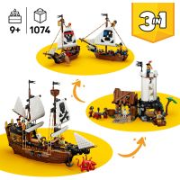LEGO® Creator 3 v 1 31387 Kultovní pirátská loď 3