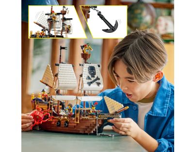 LEGO® Creator 3 v 1 31387 Kultovní pirátská loď