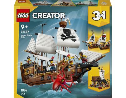 LEGO® Creator 3 v 1 31387 Kultovní pirátská loď