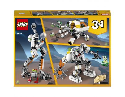 LEGO® Creator 31115 Vesmírný těžební robot