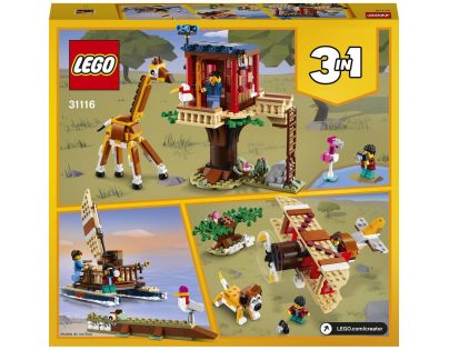 LEGO® Creator 31116 Safari domek na stromě