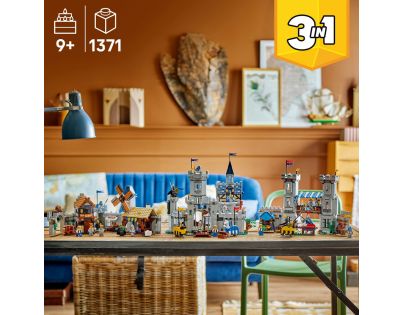 LEGO® Creator 3v1 31168 Středověký hrad a rytíři na koních