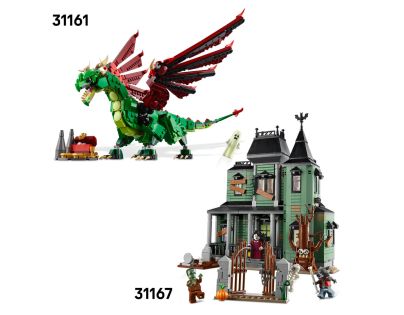 LEGO® Creator 3v1 31168 Středověký hrad a rytíři na koních