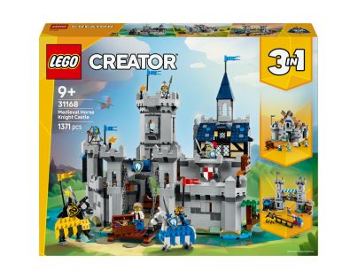 LEGO® Creator 3v1 31168 Středověký hrad a rytíři na koních