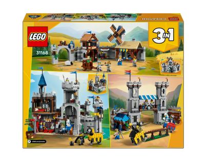 LEGO® Creator 3v1 31168 Středověký hrad a rytíři na koních
