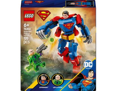 LEGO® DC Batman™ 76302 Superman™ v robotickém obleku vs. Lex Luthor™