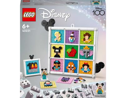 LEGO® Disney 43221 100 let oblíbených animovaných postav Disney - Poškozený obal