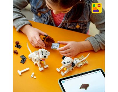 LEGO® Disney 43271 Štěňátka Štístko a Penny z filmu 101 dalmatinů - Poškozený obal