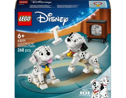 LEGO® Disney 43271 Štěňátka Štístko a Penny z filmu 101 dalmatinů - Poškozený obal