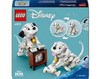 LEGO® Disney 43271 Štěňátka Štístko a Penny z filmu 101 dalmatinů - Poškozený obal