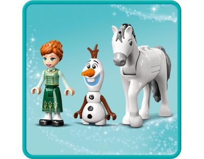 LEGO® Disney Ledové království 43204 Zábava na zámku s Annou a Olafem