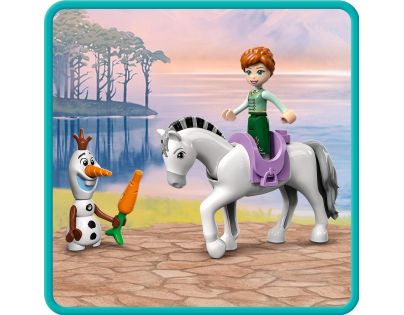 LEGO® Disney Ledové království 43204 Zábava na zámku s Annou a Olafem