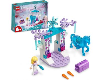 LEGO® Disney Ledové království 43209 Ledová stáj Elsy a Nokka