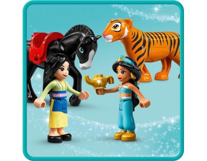 LEGO® Disney Princess™ 43208 Dobrodružství Jasmíny a Mulan