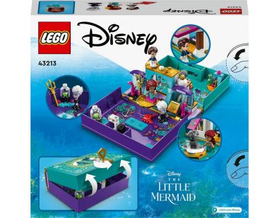 LEGO® Disney 43213 Malá mořská víla a její pohádková kniha