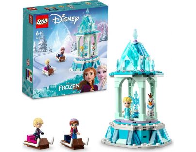 LEGO® Disney Princess™ 43218 Kouzelný kolotoč Anny a Elsy