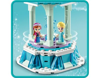 LEGO® Disney Princess™ 43218 Kouzelný kolotoč Anny a Elsy
