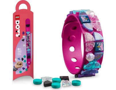 LEGO® DOTS 41802 Náramek Barevný jednorožec