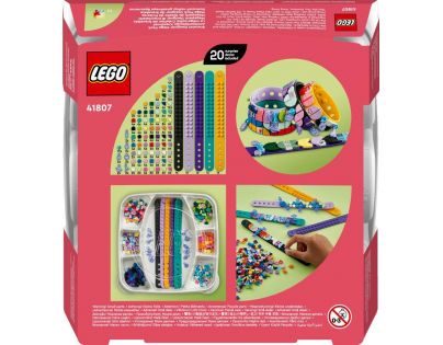 LEGO® DOTS 41807 Mega balení náramků: Ukaž svůj styl!