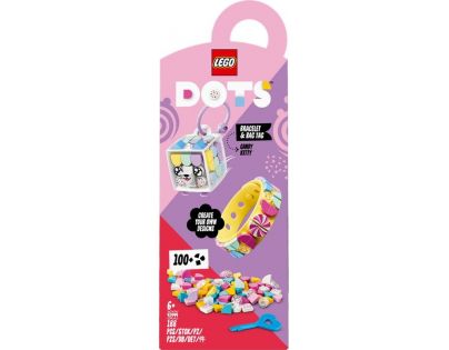 LEGO® DOTS 41944 Sladké koťátko náramek & ozdoba na tašku