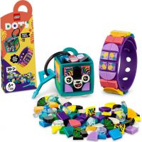 LEGO® DOTS 41945 Neonový tygr náramek & ozdoba na tašku