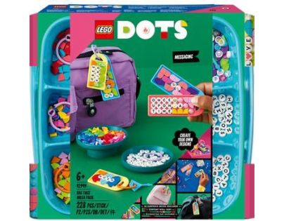 LEGO® DOTS 41949 Mega balení ozdob na tašku zábavné vzkazy