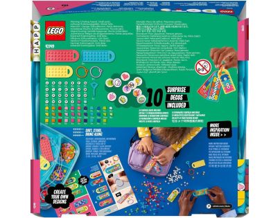 LEGO® DOTS 41949 Mega balení ozdob na tašku zábavné vzkazy