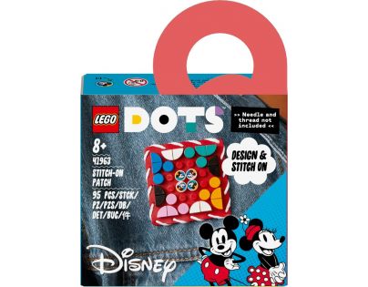 LEGO® DOTS 41963 Nášivka Myšák Mickey a Myška Minnie