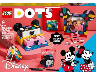 LEGO® DOTS 41964 Školní boxík Myšák Mickey a Myška Minnie