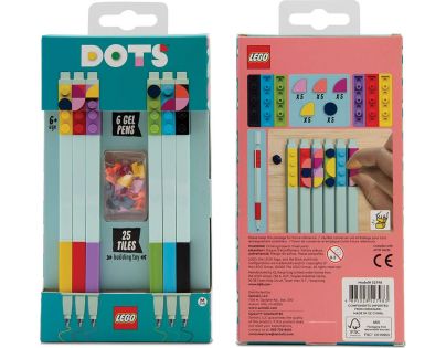 LEGO® DOTS Gelová pera Mix barev 6 ks