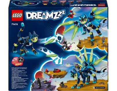 LEGO® DREAMZzz™ 71476 Zoey a kočkosova Zian - Poškozený obal
