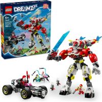 LEGO® DREAMZzz™ 71497 Cooperův tygří robot a Zerův hot rod