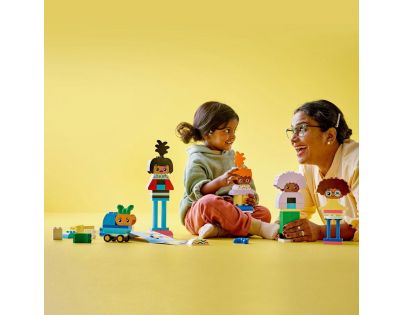 LEGO® DUPLO® 10423 Sestavitelní lidé s velkými emocemi