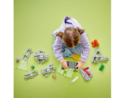 LEGO® DUPLO® 10425 Železniční tunel a koleje rozšiřující sada