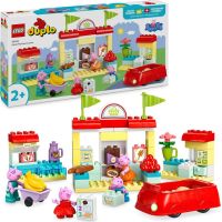 LEGO® DUPLO® 10434 Prasátko Peppa a supermarket - Poškozený obal