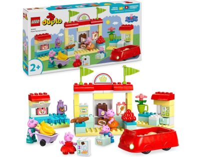 LEGO® DUPLO® 10434 Prasátko Peppa a supermarket - Poškozený obal