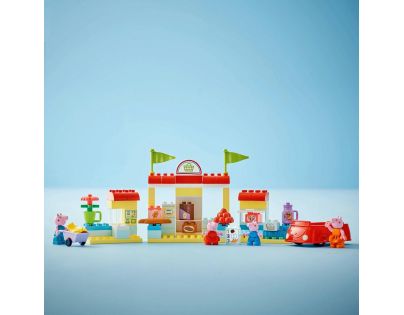 LEGO® DUPLO® 10434 Prasátko Peppa a supermarket - Poškozený obal