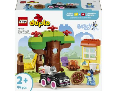 LEGO® DUPLO® 10469 Muffin, Bluey a rozvoz pizzy