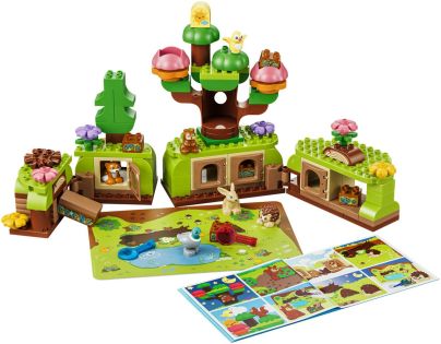 LEGO® DUPLO® 10480 Les plný objevů a divokých zvířátek