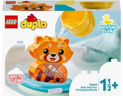 LEGO® DUPLO® 10964 Legrace ve vaně Plovoucí panda červená