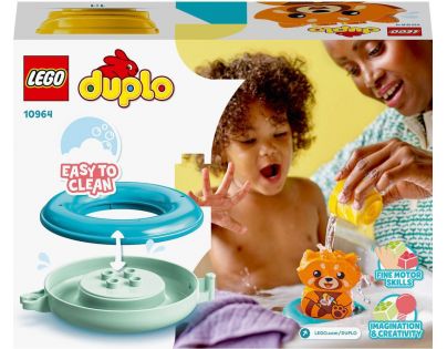 LEGO® DUPLO® 10964 Legrace ve vaně Plovoucí panda červená