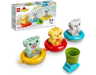 LEGO® DUPLO® 10965 Legrace ve vaně Plovoucí vláček se zvířátky - Poškozený obal