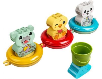 LEGO® DUPLO® 10965 Legrace ve vaně Plovoucí vláček se zvířátky - Poškozený obal