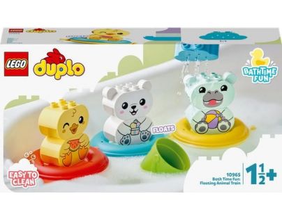 LEGO® DUPLO® 10965 Legrace ve vaně Plovoucí vláček se zvířátky