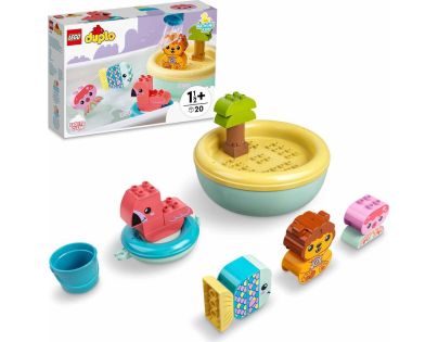LEGO® DUPLO® 10966 Legrace ve vaně Plovoucí ostrov se zvířátky - Poškozený obal